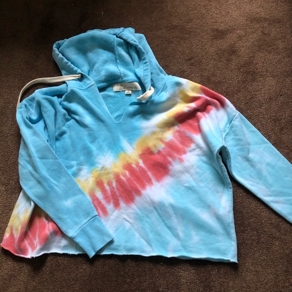 Vintage Havana Semi-Cropped Hoodie - Picture 1 of 2
